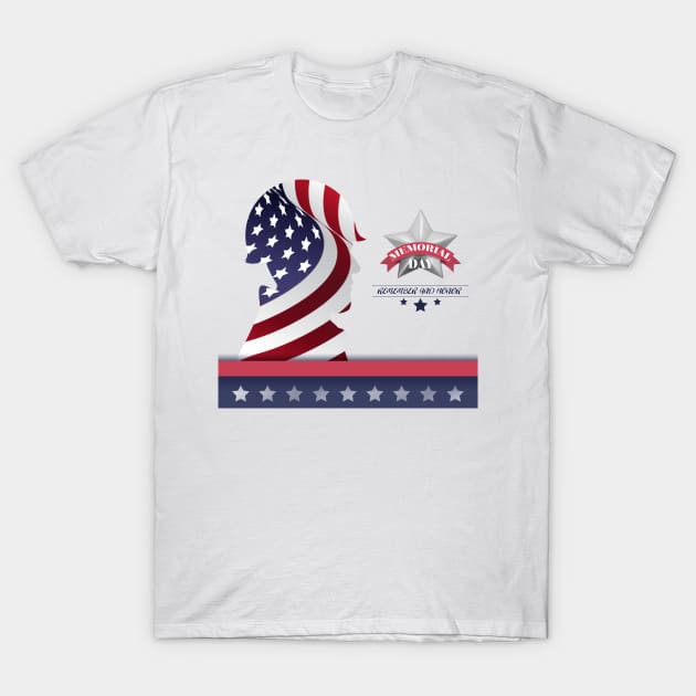 memorial day T-Shirt by The Pharaohs